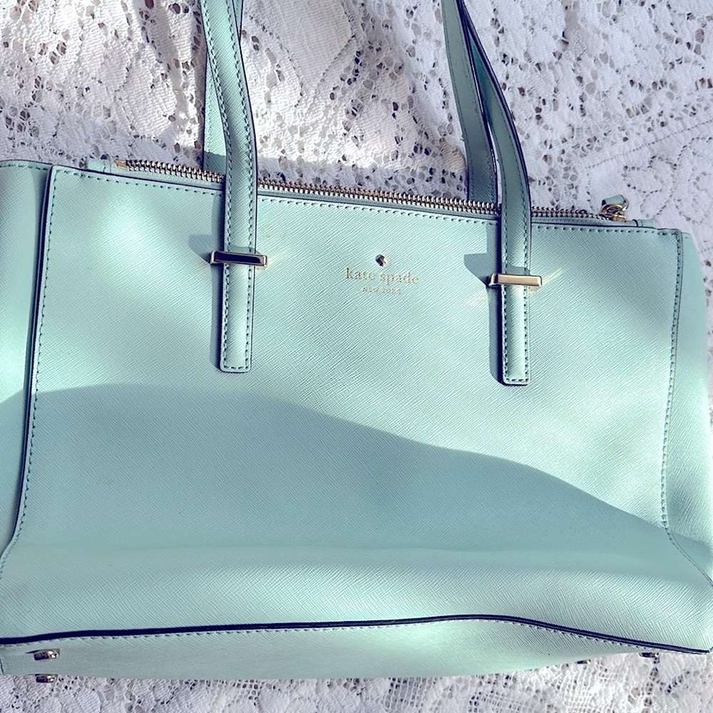 Kate Spade Mint color handbag